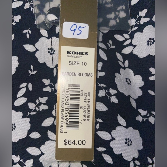 LC Lauren Conrad’s Garden Bloom dress size 10 NWT - Picture 4 of 7